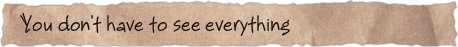 You don