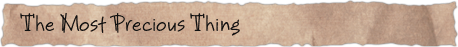 The Most Precious Thing
