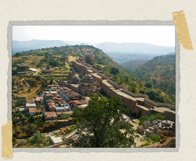'The walls of Kumbhalgarh