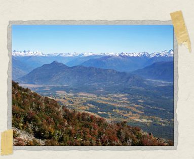 'The mountains around El BolsÃ³n