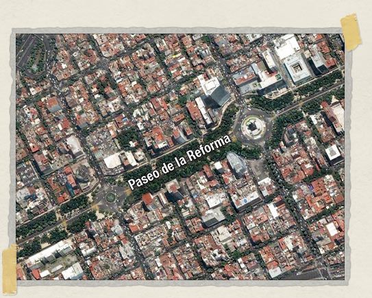 'Paseo de la Reforma in Mexico City