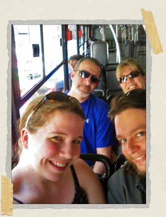 'Riding the bus in Mexico City