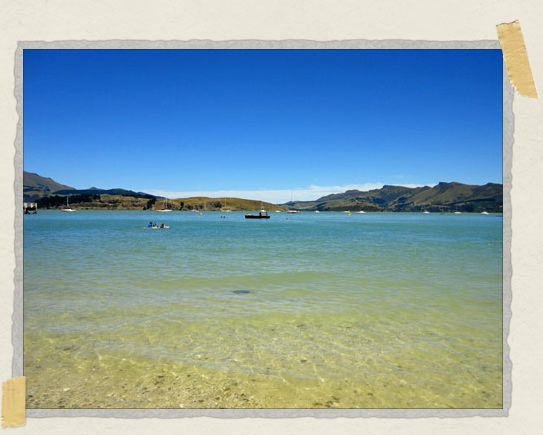 'The color of the water there has to be seen to be believed