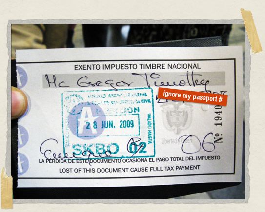 'Here's your receipt showing you don't need to pay the tax
