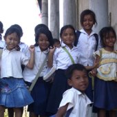 Teaching in Kratie, Cambodia