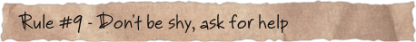 Rule #9 – Don