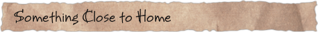 Something Close to Home