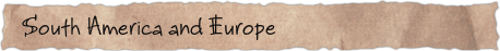 South America and Europe