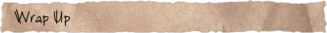 Wrap Up