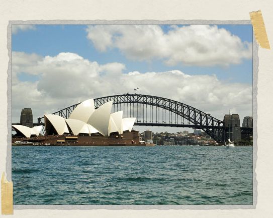 'Sitting across the bay from the Sydney Opera House and Harbour Bridge