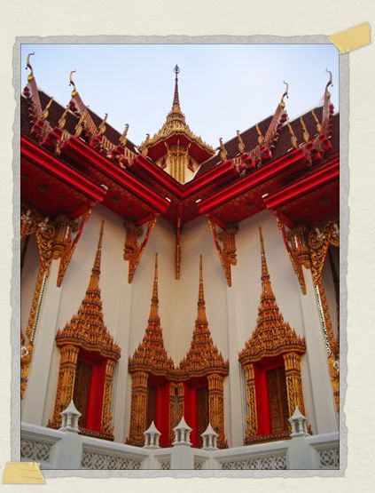 'The symmetry found in the buildings of Bangkok never got too old to photograph again and again