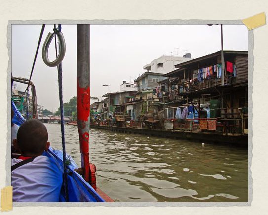 'Taking a river taxi through Bangkok is a great way to avoid traffic and see some interesting sights