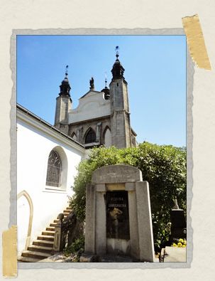 'The stairs leading up to the oratory
