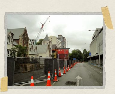 'The barrier cordoning off Christchurch's CBD