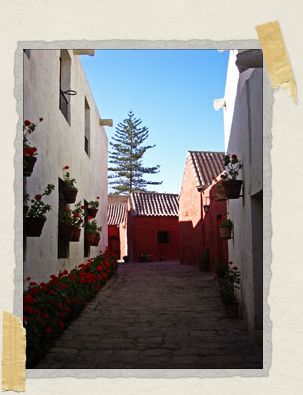 'Arequipa's sky floats above Santa Catalina