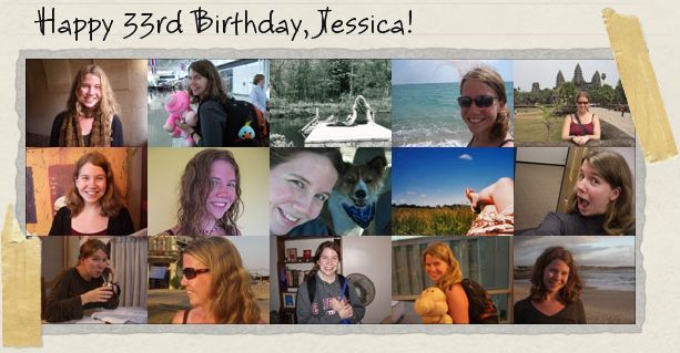 Happy 33rd Birthday, Jessica!