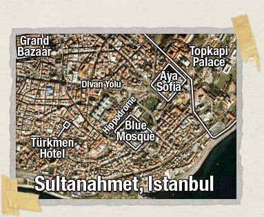'The Turkmen Hotel is located right in the heart of Sultanahmet