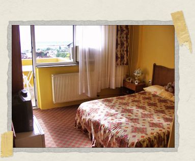 'Our room at the Türkmen Hotel