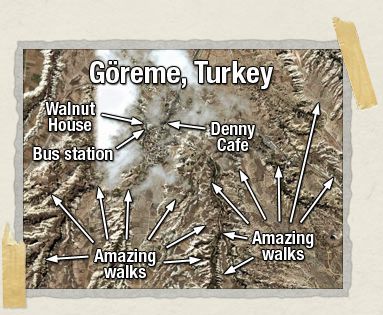 'The Walnut House is located right in the heart of Göreme