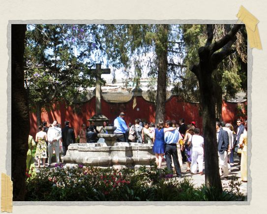 'A moment of random happiness: a wedding in San Ángel