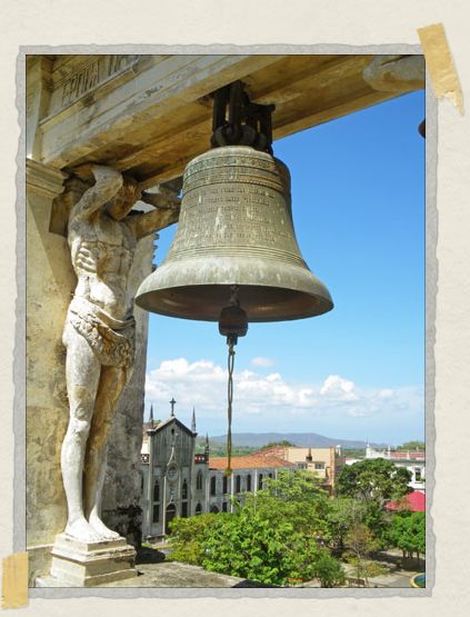 'The view from on top of the largest church in Central America which just happens to be in Leon