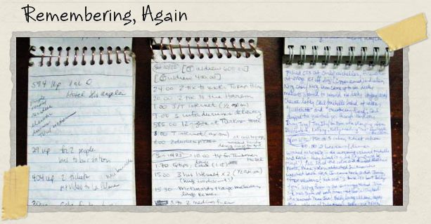 Remembering, Again