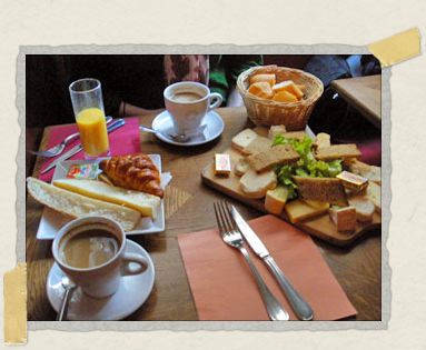 'Cheese, glorious cheese! We treasured the time we spent in that little cafe along the river.