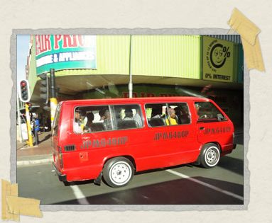 'South Africa's minibus taxis – the most common form of public transportation, with the worst reputation