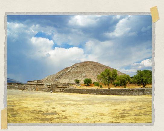 'The third largest pyramid in the world: the Pyramid of the Sun
