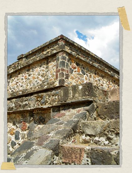 'Among the huge pyramids, there were some finer architectural details too