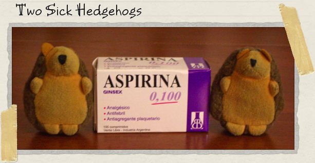 Two Sick Hedgehogs